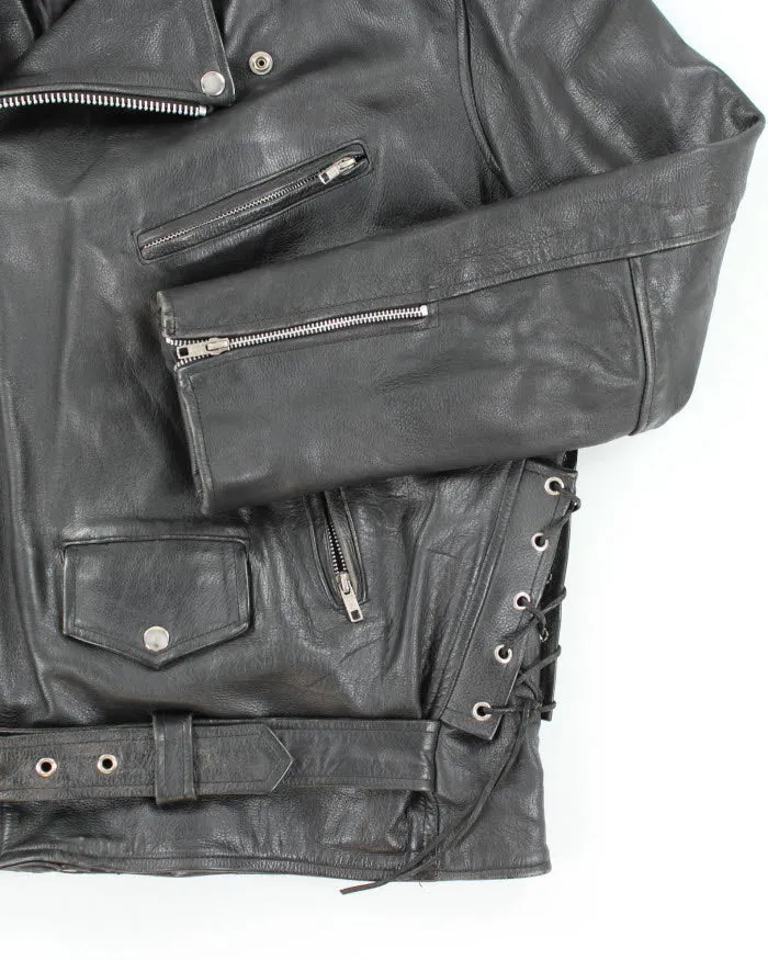 Vintage Leather Biker Jacket - XXL sold by Rokit product image thumbnail 4