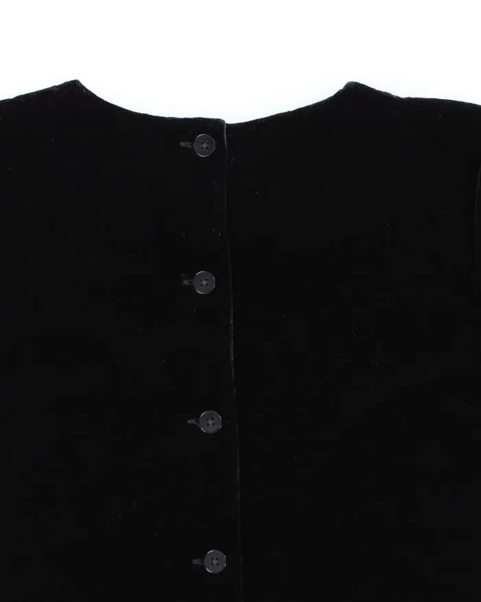 Vintage Gap Button-up Velvet Top - S sold by Rokit product image thumbnail 4