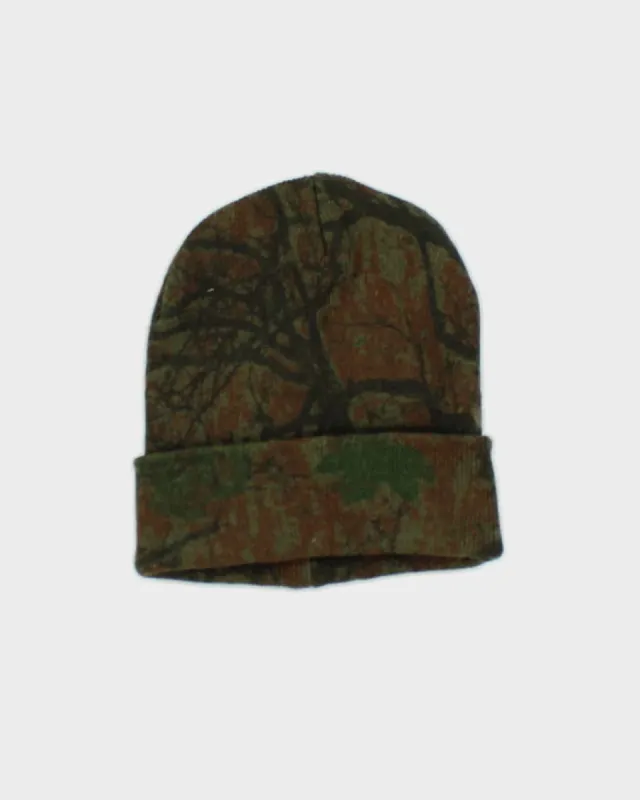 Vintage 2000's Basic Camo Beanie - OS sold by Rokit