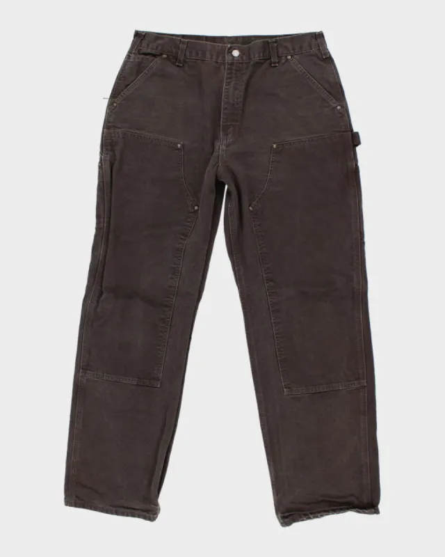 Vintage 2000's Carhartt Heavyweight Double Knee Carpenter Trousers - W34 L30 sold by Rokit