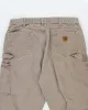 Vintage 90's Carhartt Heavyweight Single Knee Trousers - W34 L32 sold by Rokit
