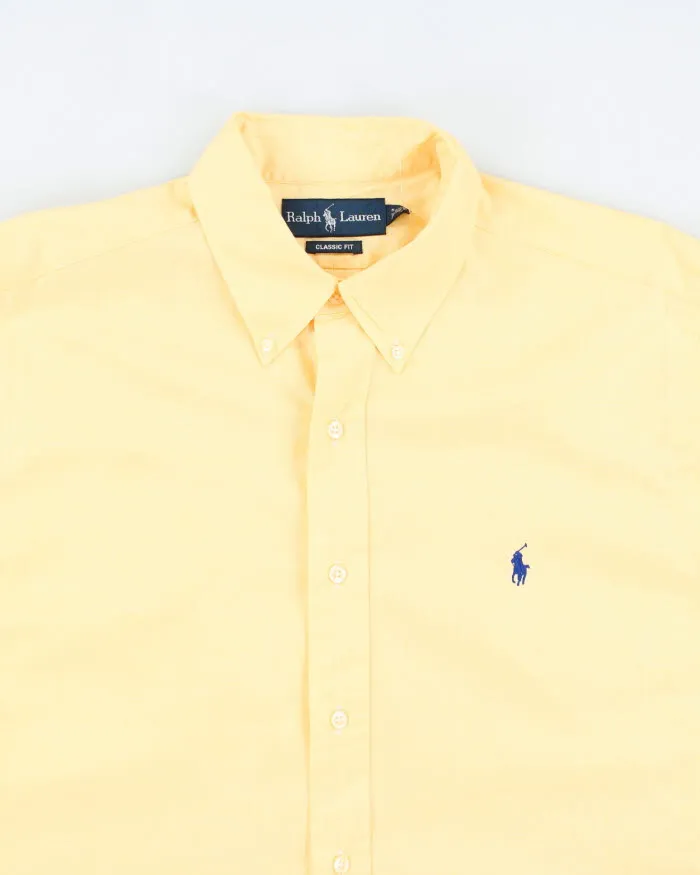Ralph Lauren Yellow Long Sleeve Shirt - L sold by Rokit product image thumbnail 3
