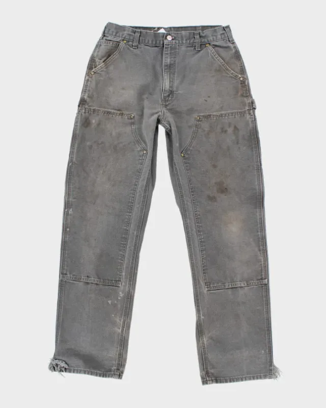 Vintage Carhartt Double Knee Carpenter Trousers - W30 L30 sold by Rokit