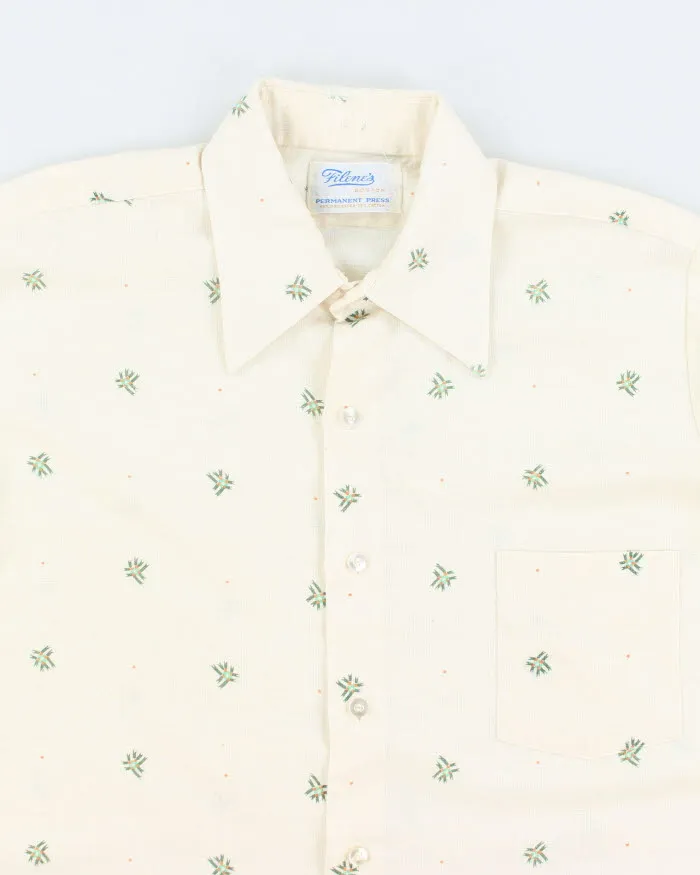 Vintage 70s Filene's Pattern Long Sleeve Shirt - L sold by Rokit product image thumbnail 3