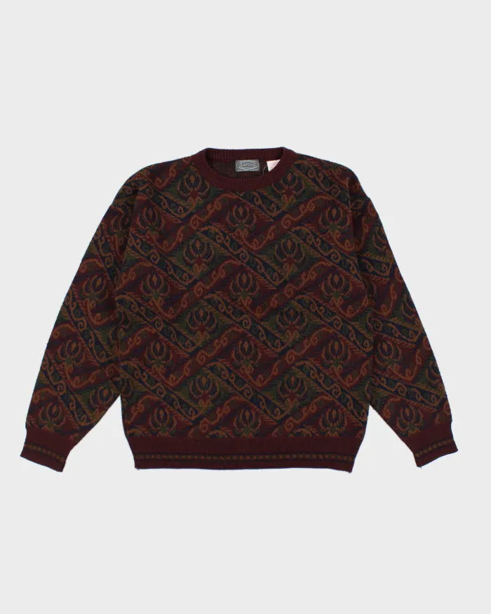 Vintage Eaton Wool Blend Jumper - M sold by Rokit