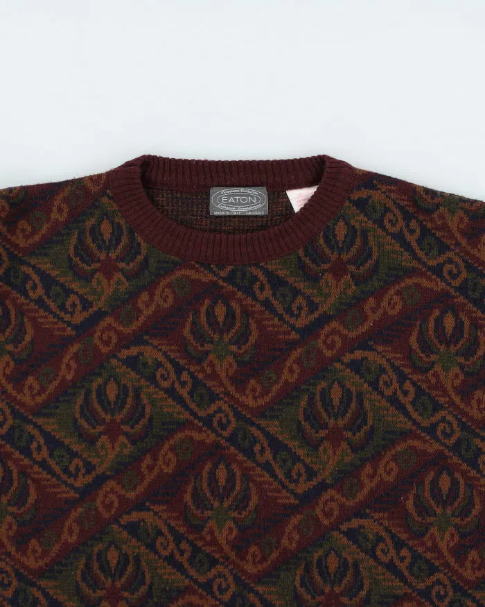 Vintage Eaton Wool Blend Jumper - M sold by Rokit product image thumbnail 3