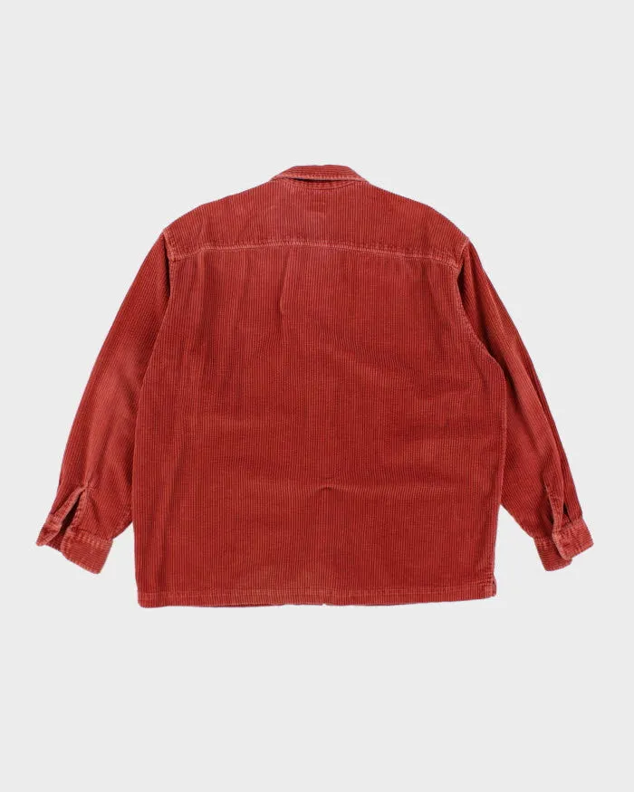 Vintage Y2K Diesel Loose Corduroy Zip Up Jacket - L sold by Rokit product image thumbnail 2