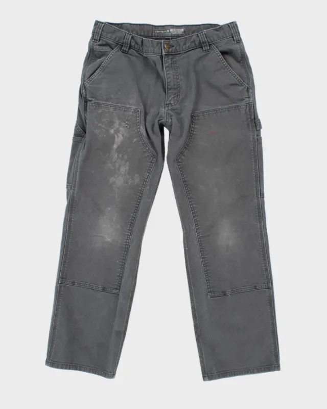 Vintage Carhartt Double Knee Carpenter Trousers - W32 L27 sold by Rokit