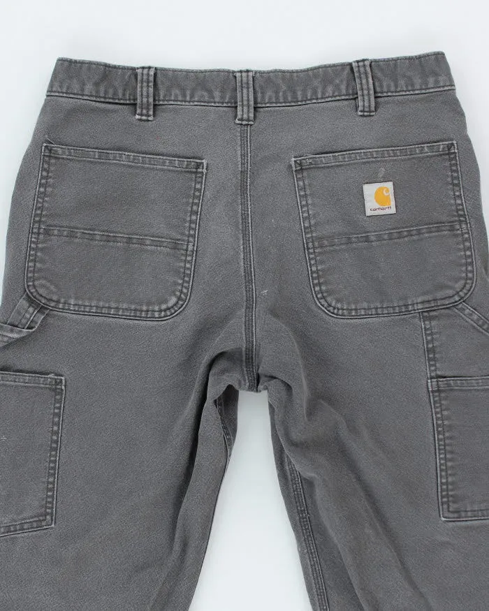 Vintage Carhartt Double Knee Carpenter Trousers - W32 L27 sold by Rokit product image thumbnail 4
