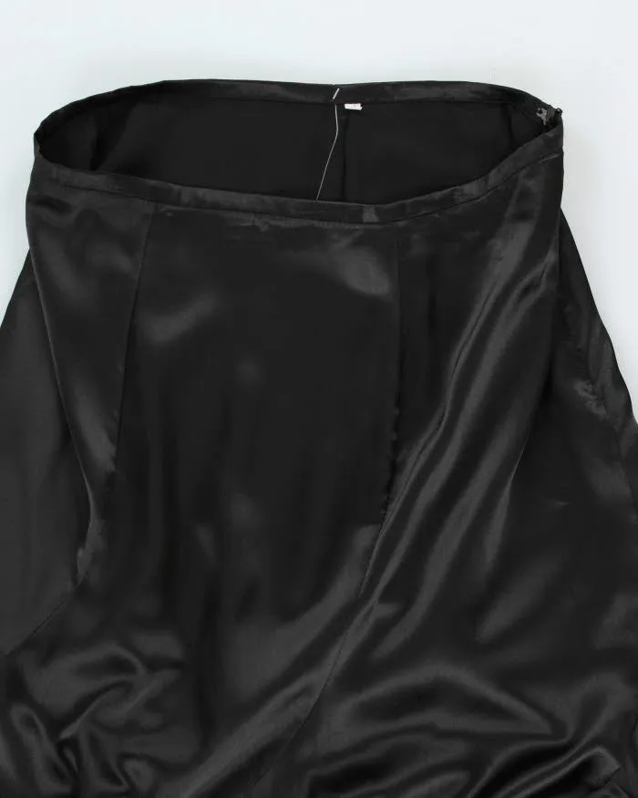 Y2k 00s Satin Ruffle Skirt - S sold by Rokit product image thumbnail 3