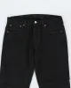 Vintage 90's Levi's 501 Black Dark Wash Jeans - W32 L30 sold by Rokit