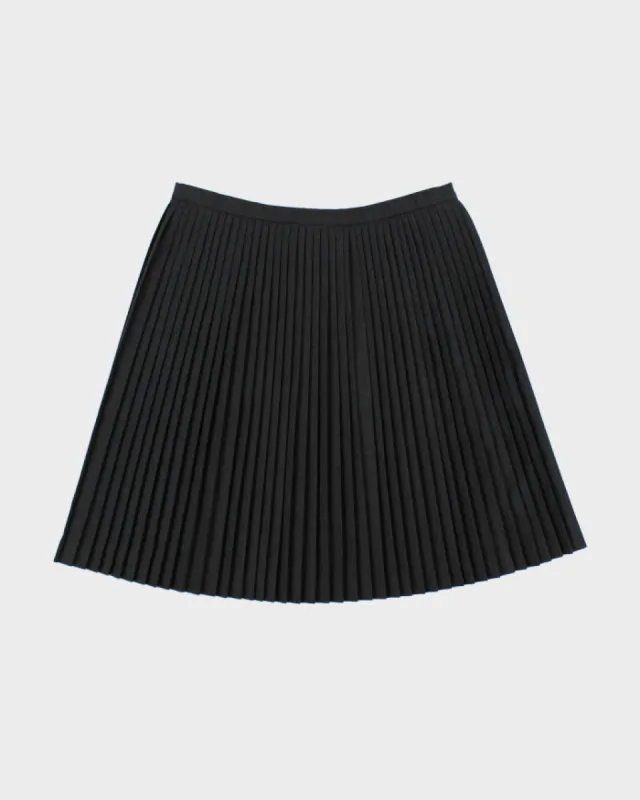 Vintage DKNY Wool Blend Pleated Skirt - XS sold by Rokit