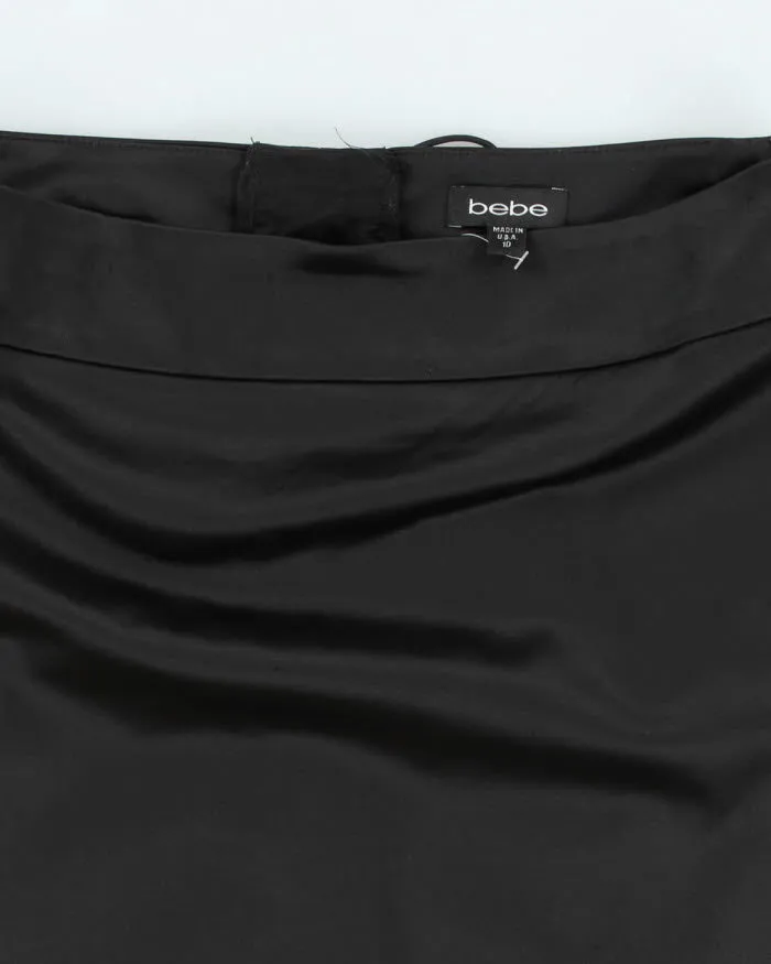 Y2k 00s Bebe Lace-up Silk Skirt - S sold by Rokit product image thumbnail 3