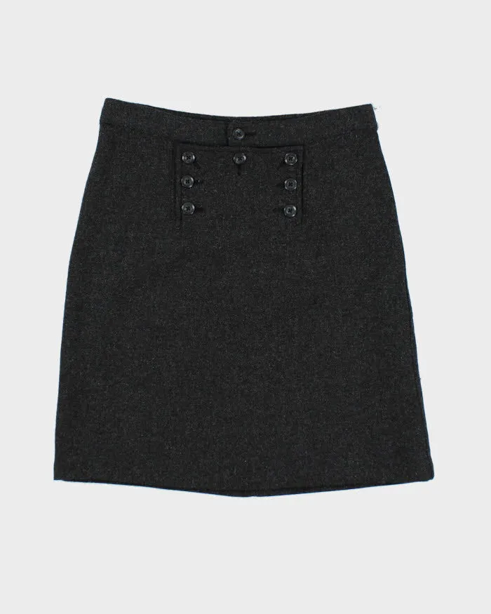 Y2k 00s Old Navy Wool Blend Skirt - S sold by Rokit