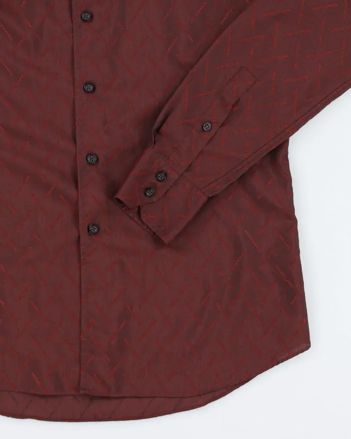 Vintage 2000's Versace Classic Monogram Button Up Shirt - M sold by Rokit product image thumbnail 4