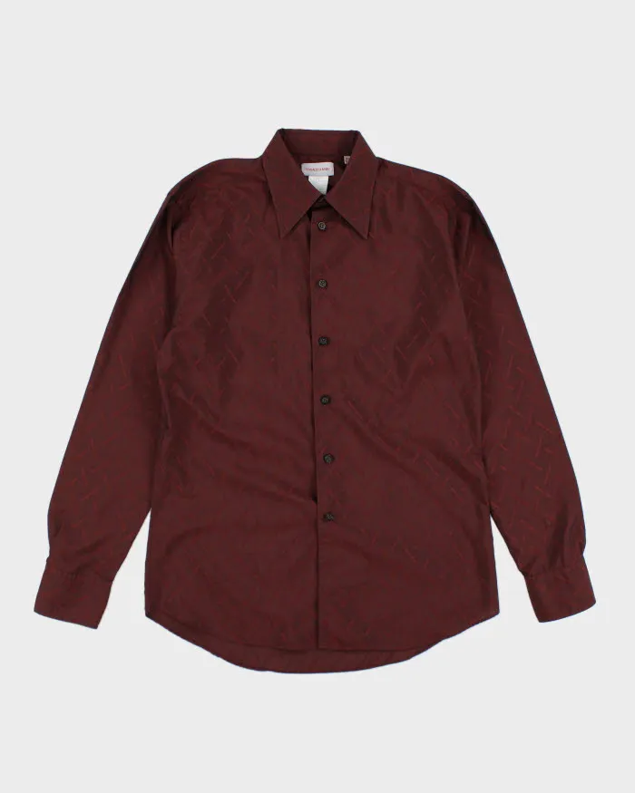 Vintage 2000's Versace Classic Monogram Button Up Shirt - M sold by Rokit
