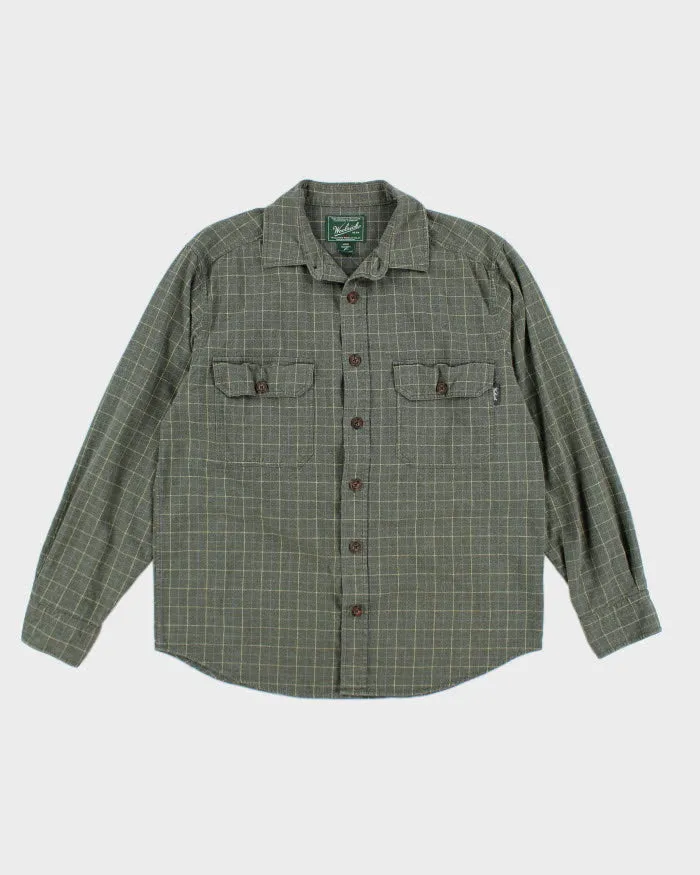 Vintage 90's Woolrich Heavyweight Flannel Shirt - M sold by Rokit