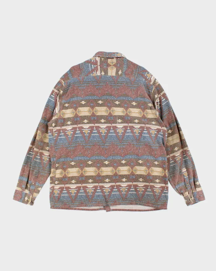 Vintage 90's Eddie Bauer Lightweight Flannel Shirt - L sold by Rokit product image thumbnail 2