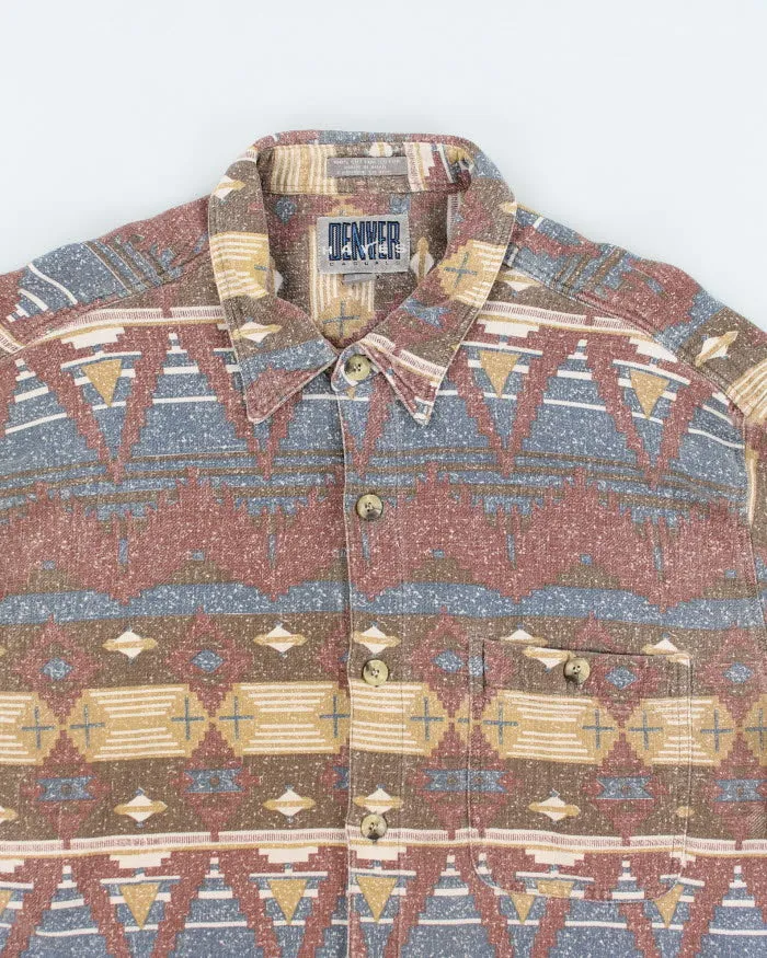 Vintage 90's Eddie Bauer Lightweight Flannel Shirt - L sold by Rokit product image thumbnail 3
