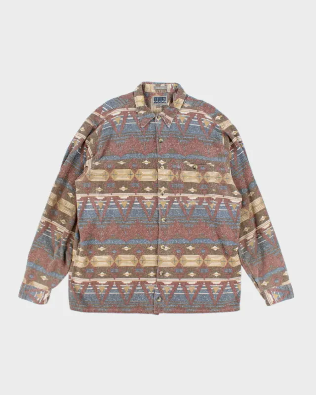 Vintage 90's Eddie Bauer Lightweight Flannel Shirt - L sold by Rokit