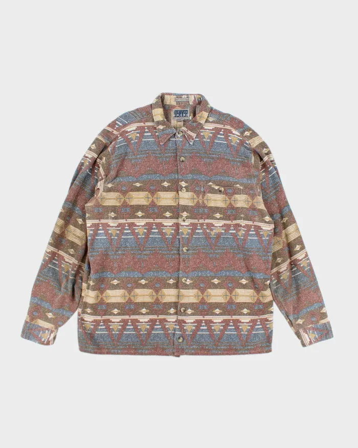 Vintage 90's Eddie Bauer Lightweight Flannel Shirt - L sold by Rokit