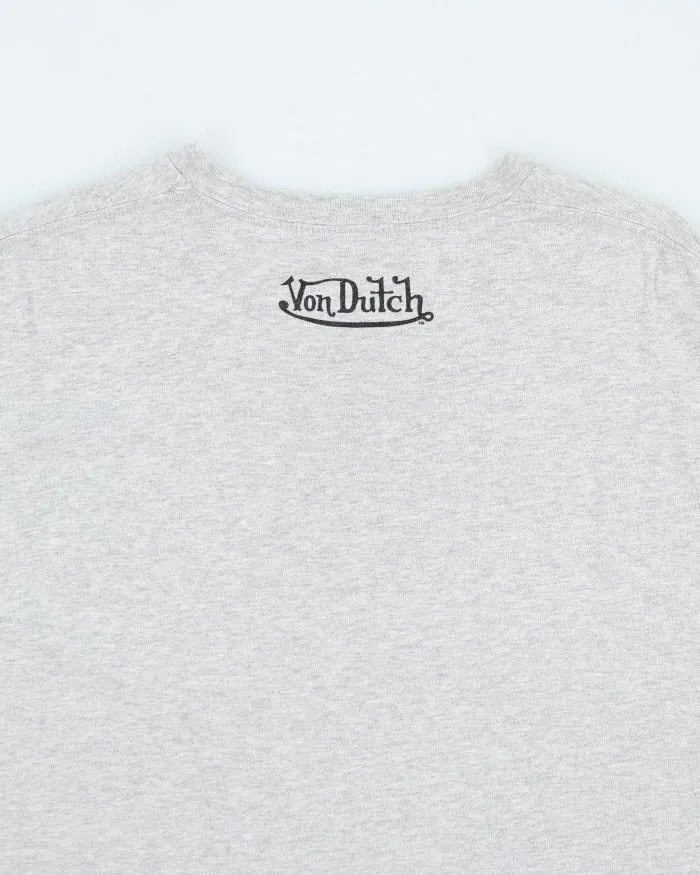 Vintage Y2K Von Dutch Oversized Graphic T-Shirt - XXL sold by Rokit product image thumbnail 4