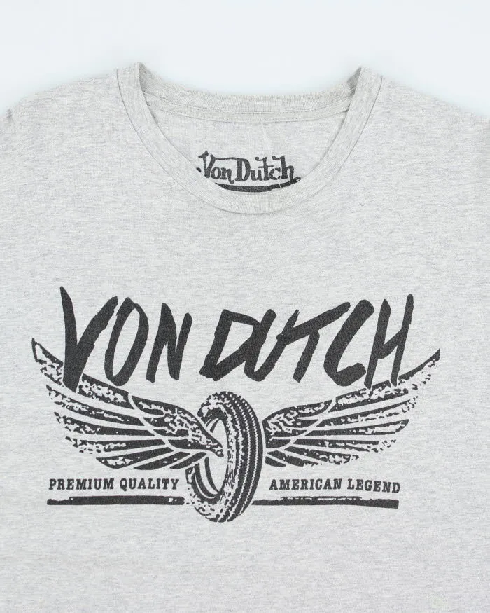 Vintage Y2K Von Dutch Oversized Graphic T-Shirt - XXL sold by Rokit product image thumbnail 3