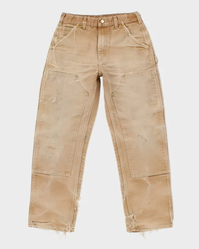 Vintage 2000's Carhartt Heavyweight Double Knee Carpenter Trousers - W28 L28 sold by Rokit