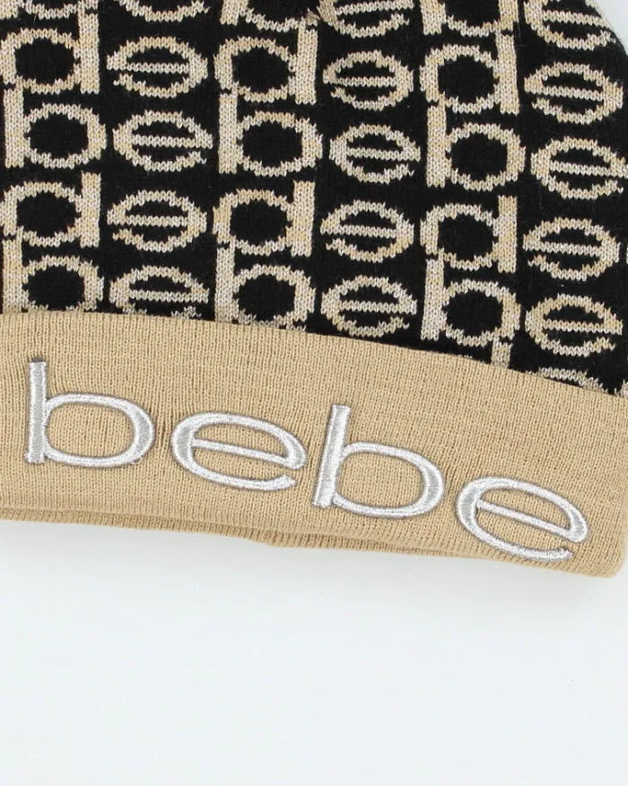 Vintage Y2K BeBe All Over Print Bobble Beanie - OS sold by Rokit product image thumbnail 3