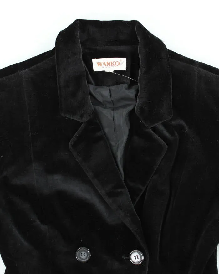 Vintage 90s Wanko Velvet Blazer - XS sold by Rokit product image thumbnail 3