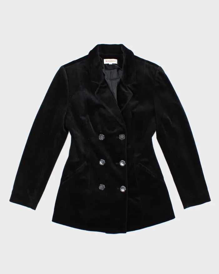 Vintage 90s Wanko Velvet Blazer - XS sold by Rokit