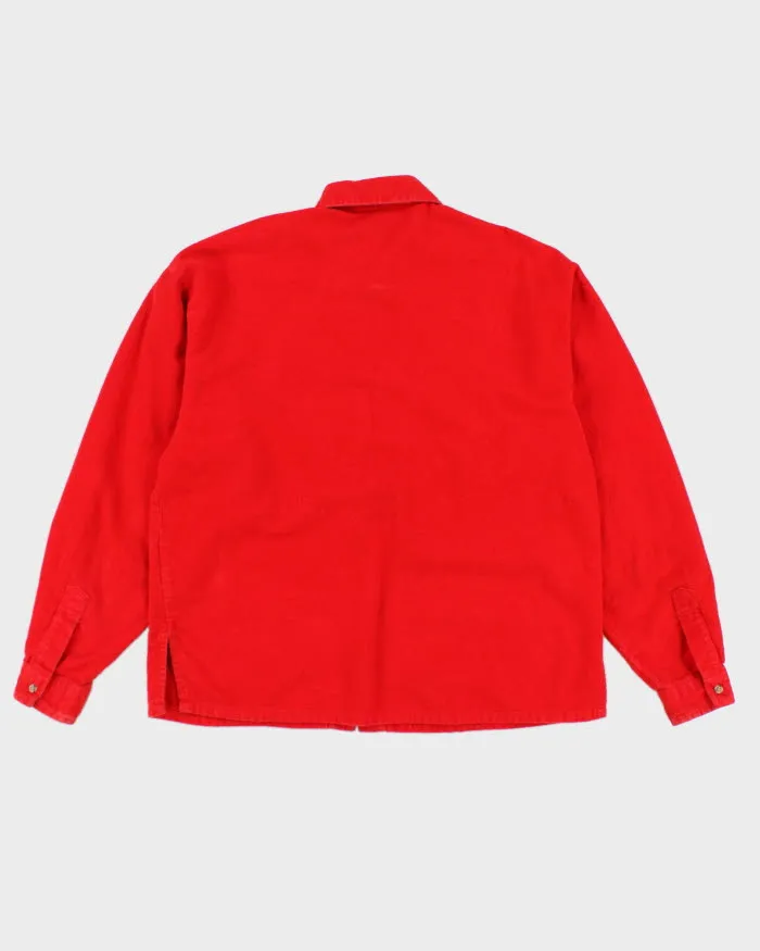 Vintage 90's Eddie Bauer Chest Panel Flannel Shirt - M sold by Rokit product image thumbnail 2