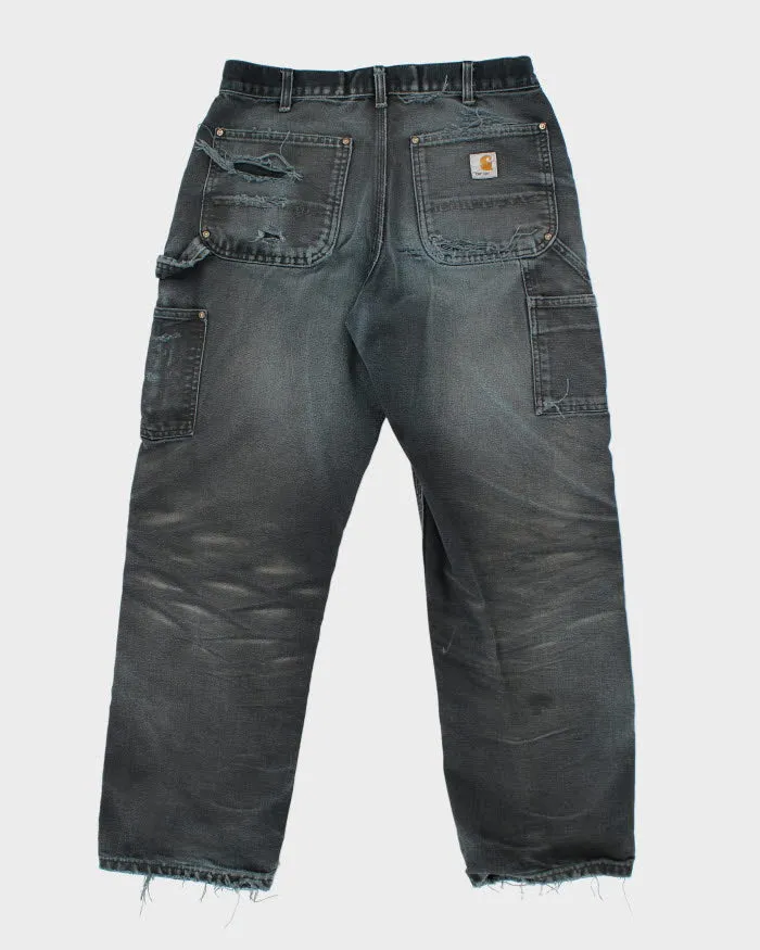 Vintage 90's Carhartt Double Knee Carpenter Trousers - W30 L27 sold by Rokit product image thumbnail 2