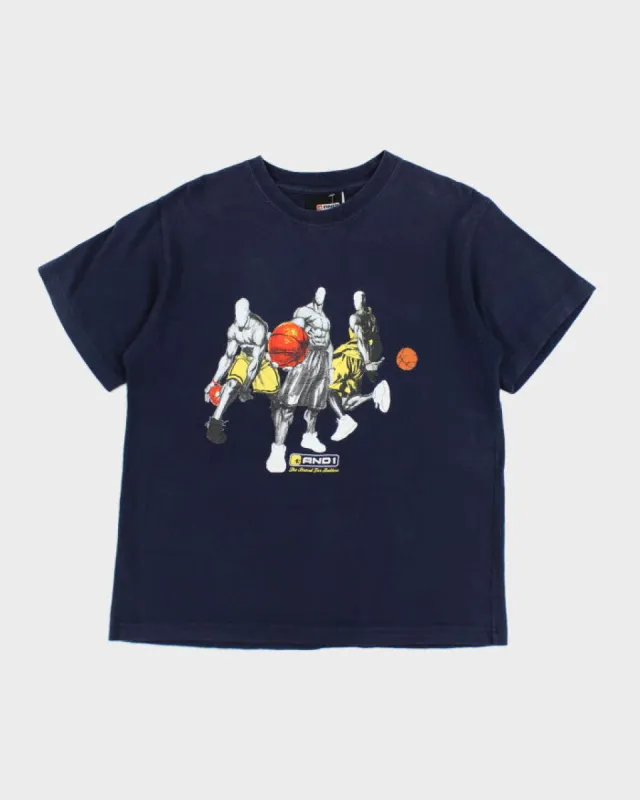 Vintage 2000's And1 Basketball Graphic T-Shirt - L sold by Rokit