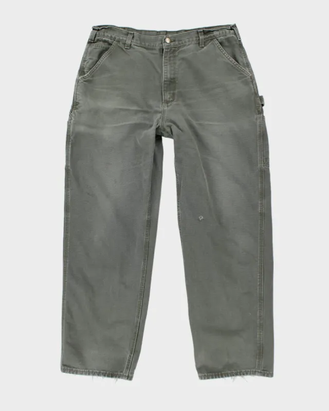 Vintage Carhartt Heavyweight Single Knee Carpenter Trousers - W36 L28 sold by Rokit