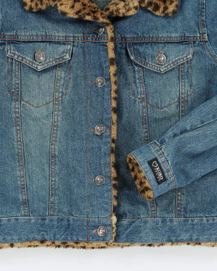 Vintage Y2K Women's XOXO Denim Jacket - M sold by Rokit product image thumbnail 4
