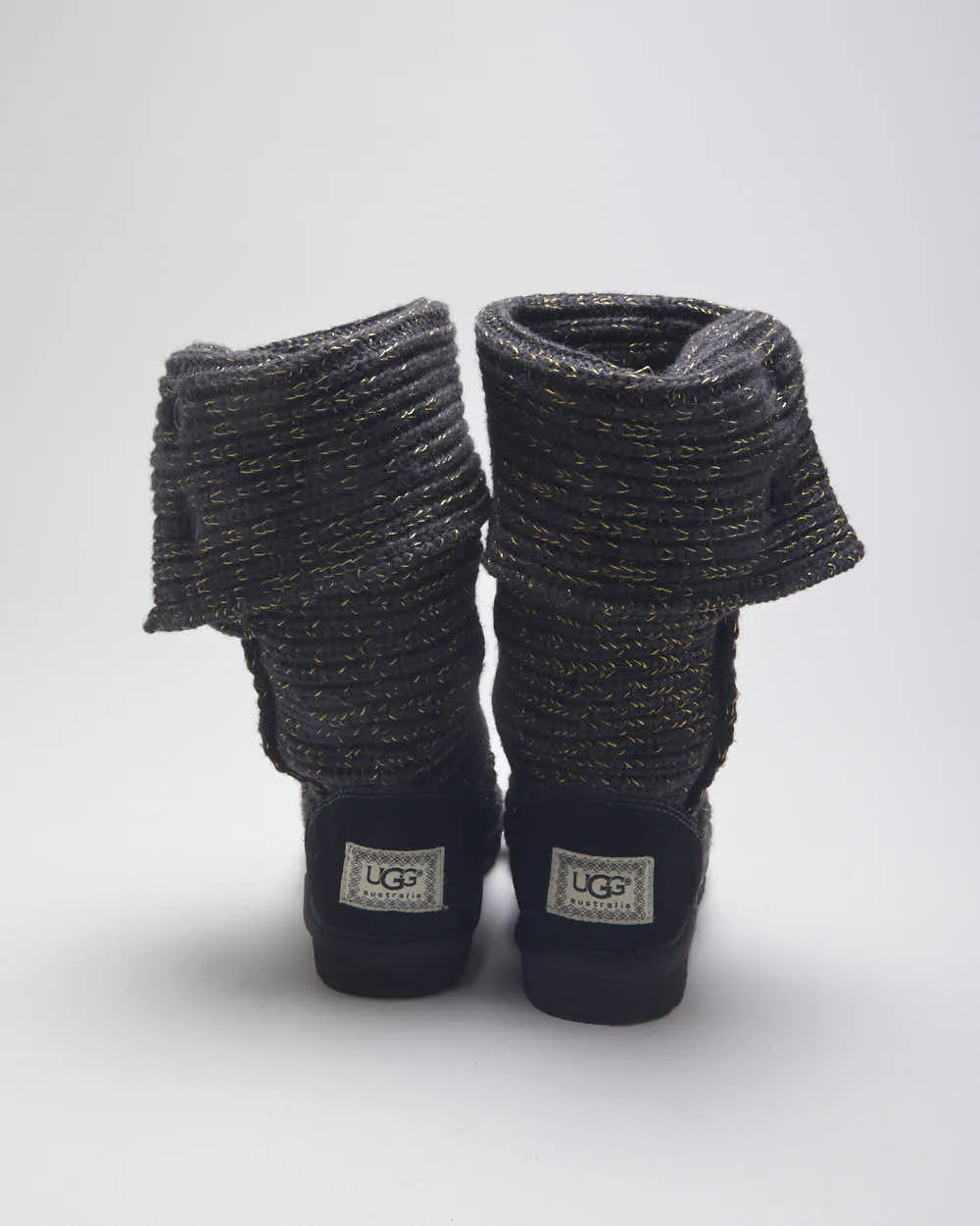 UGG Australia Cable Knit Lined Ankle Boots - UK 5.5 sold by Rokit product image thumbnail 4
