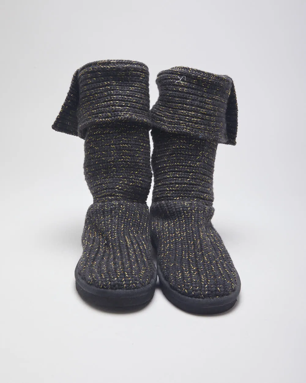 UGG Australia Cable Knit Lined Ankle Boots - UK 5.5 sold by Rokit product image thumbnail 3