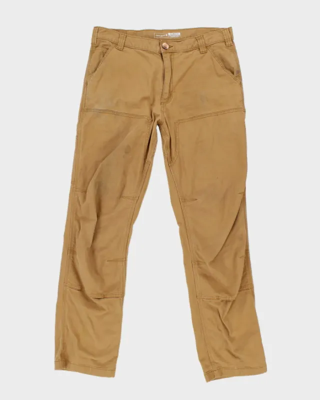 Carhartt Workwear Distressed Carpenter Trousers - W36 L33 sold by Rokit