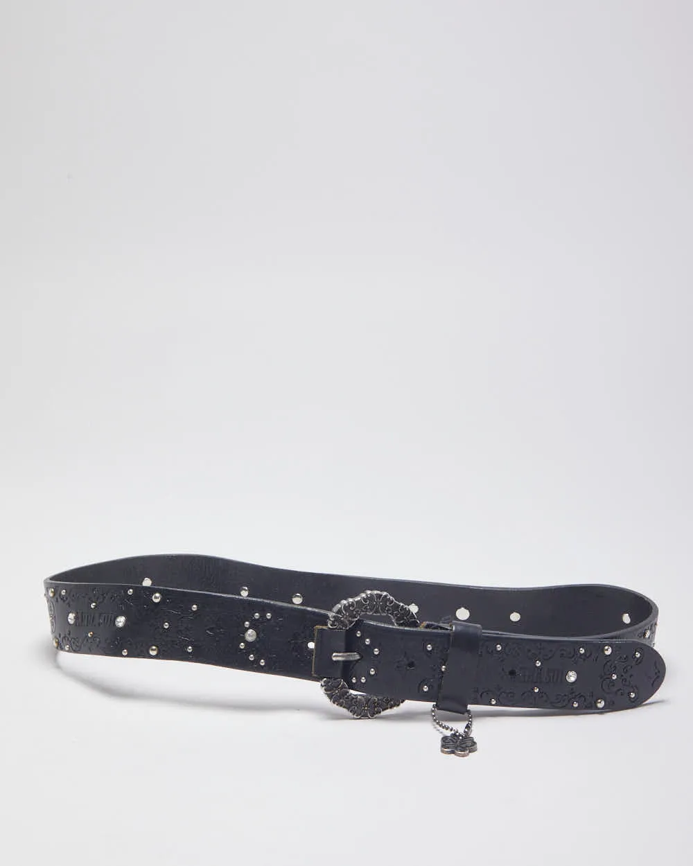 Vintage 90s/Y2K Anna Sui Patterned Ornate Buckle Belt - W31-35 sold by Rokit product image thumbnail 2