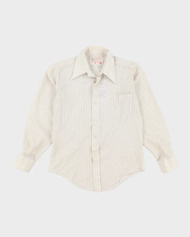 Vintage 70s Pariani Pattern Long Sleeve Shirt - S sold by Rokit