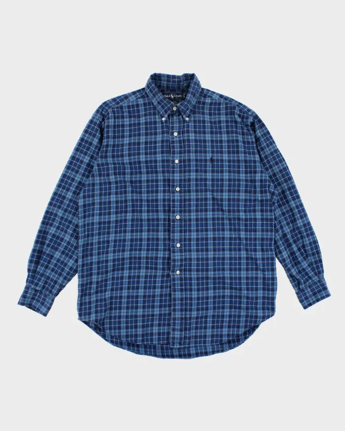 Vintage 90's Ralph Lauren Oversized Flannel Shirt - M sold by Rokit