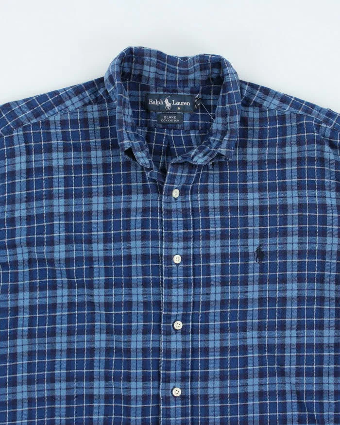 Vintage 90's Ralph Lauren Oversized Flannel Shirt - M sold by Rokit product image thumbnail 3