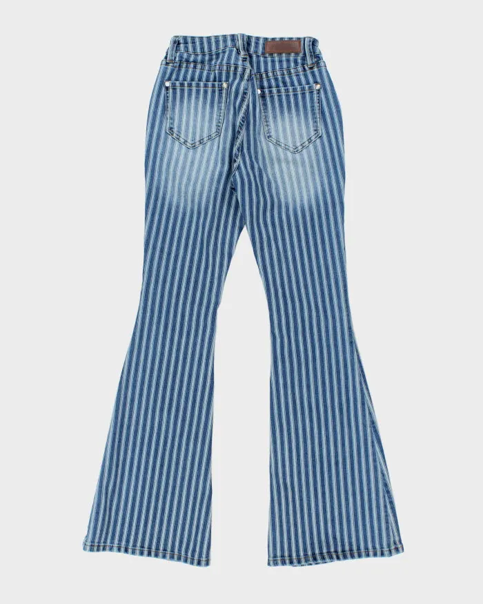 Y2k 00s Rock & Roll Stripe Jeans - W24 L32 sold by Rokit product image thumbnail 2