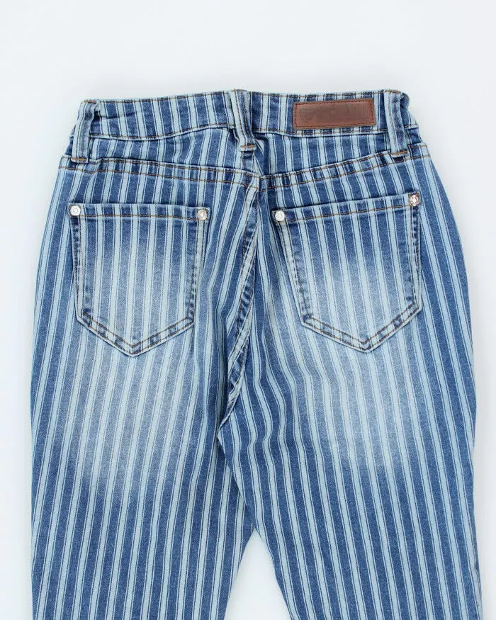 Y2k 00s Rock & Roll Stripe Jeans - W24 L32 sold by Rokit product image thumbnail 4