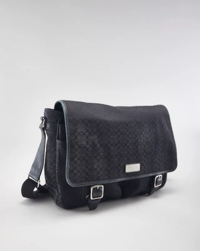 Vintage Y2K Coach Monogram Logo Shoulder Bag sold by Rokit