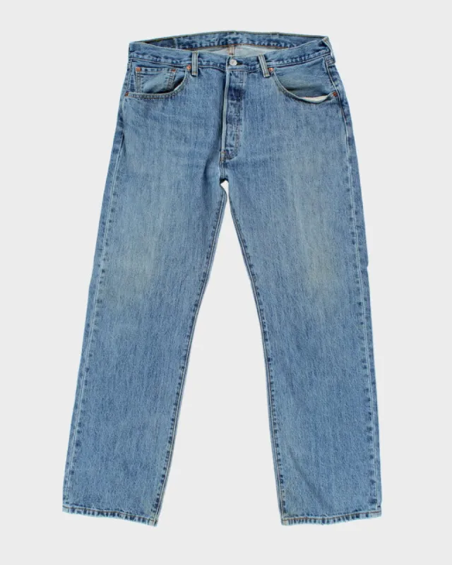 Vintage 90's Levi's 501 Medium Wash Jeans - W34 L31 sold by Rokit