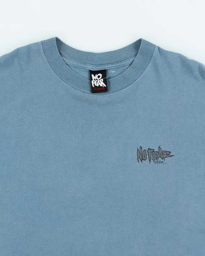 Vintage 2000's No Fear Graphic Oversized T-Shirt - XL sold by Rokit product image thumbnail 3