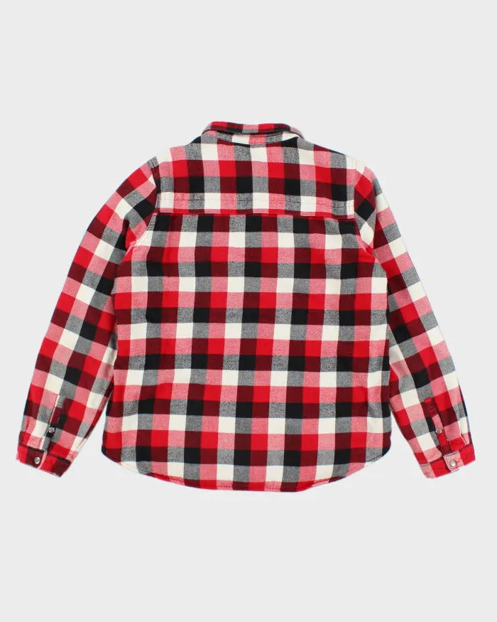 Vintage Woolrich Popper Button Flannel Shirt - M sold by Rokit product image thumbnail 2