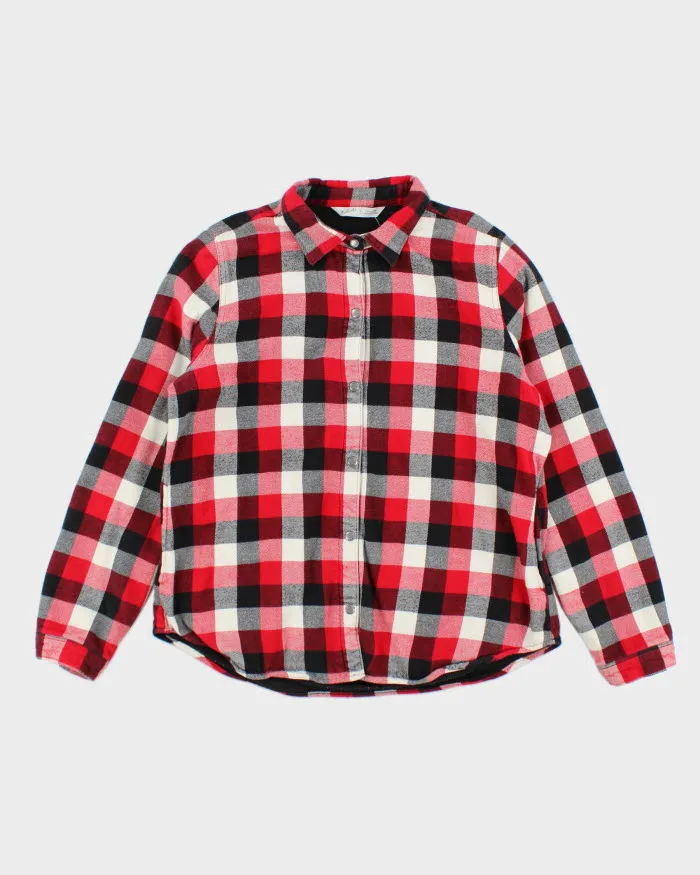 Vintage Woolrich Popper Button Flannel Shirt - M sold by Rokit